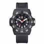Luminox-Navy-Seal-3500-Black-White-Dial-Watch-PU-Black-Strap-Front-View