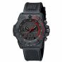 Luminox-Navy-Seal-3580-Chrono-Black-Red-Dial-With-PU-Strap-Angled-View