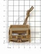 Duraflex 25mm Quick Release Buckle / Tubes V2  Male Only (Coyote Brown)