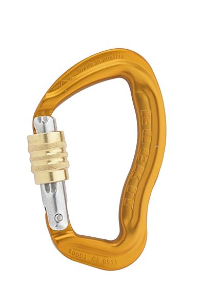 AustriAlpin ROCKIT alloy screwlock orange anodized Carabine