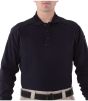 Men's Cotton Long Sleeve Polo