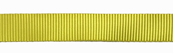 Yellow 25mm / 1" Woven Polyester Webbing ST