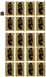 20 x Figure 11 Representative Targets 8.5cm x 5.5cm