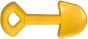 ID Shovel Ultra Durable Nylon Dog Chew Toy for Aggressive Chewers - Yellow