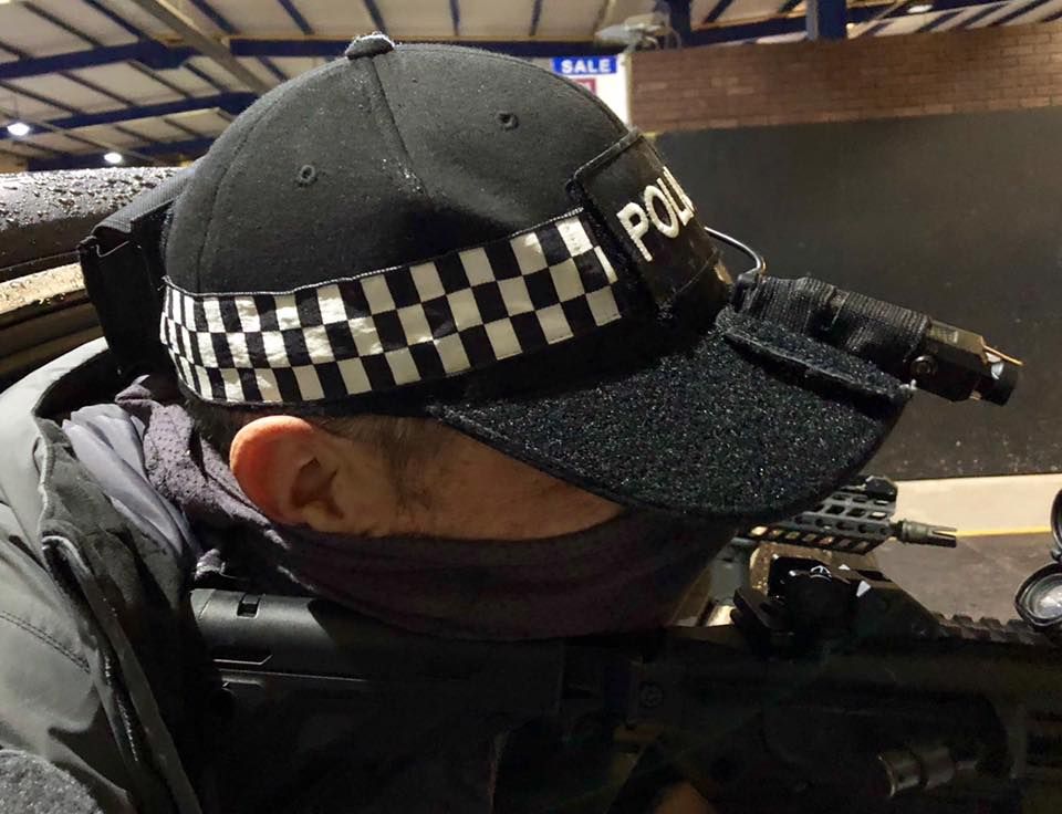 UKOM Police CTSFO Issue Firearms Baseball Cap for Axon Camera