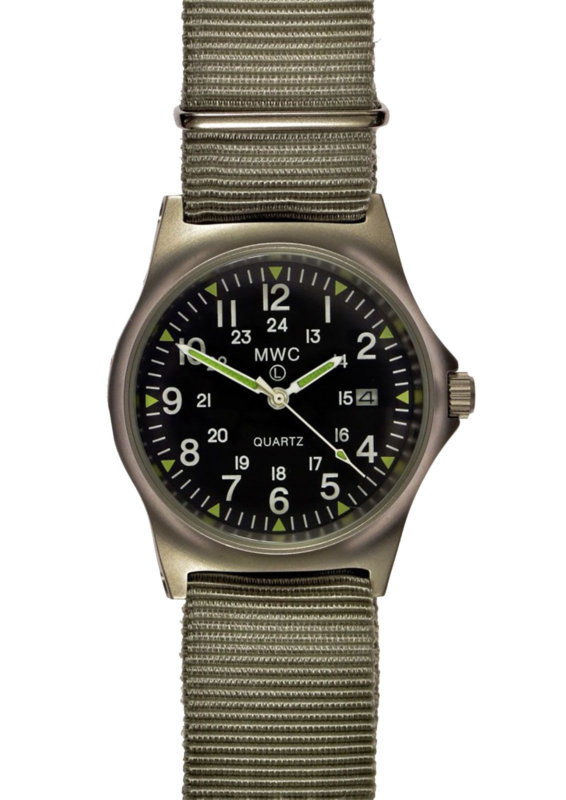 MWC G10 LM Military Watch with 12 24 Pattern NATO Dial