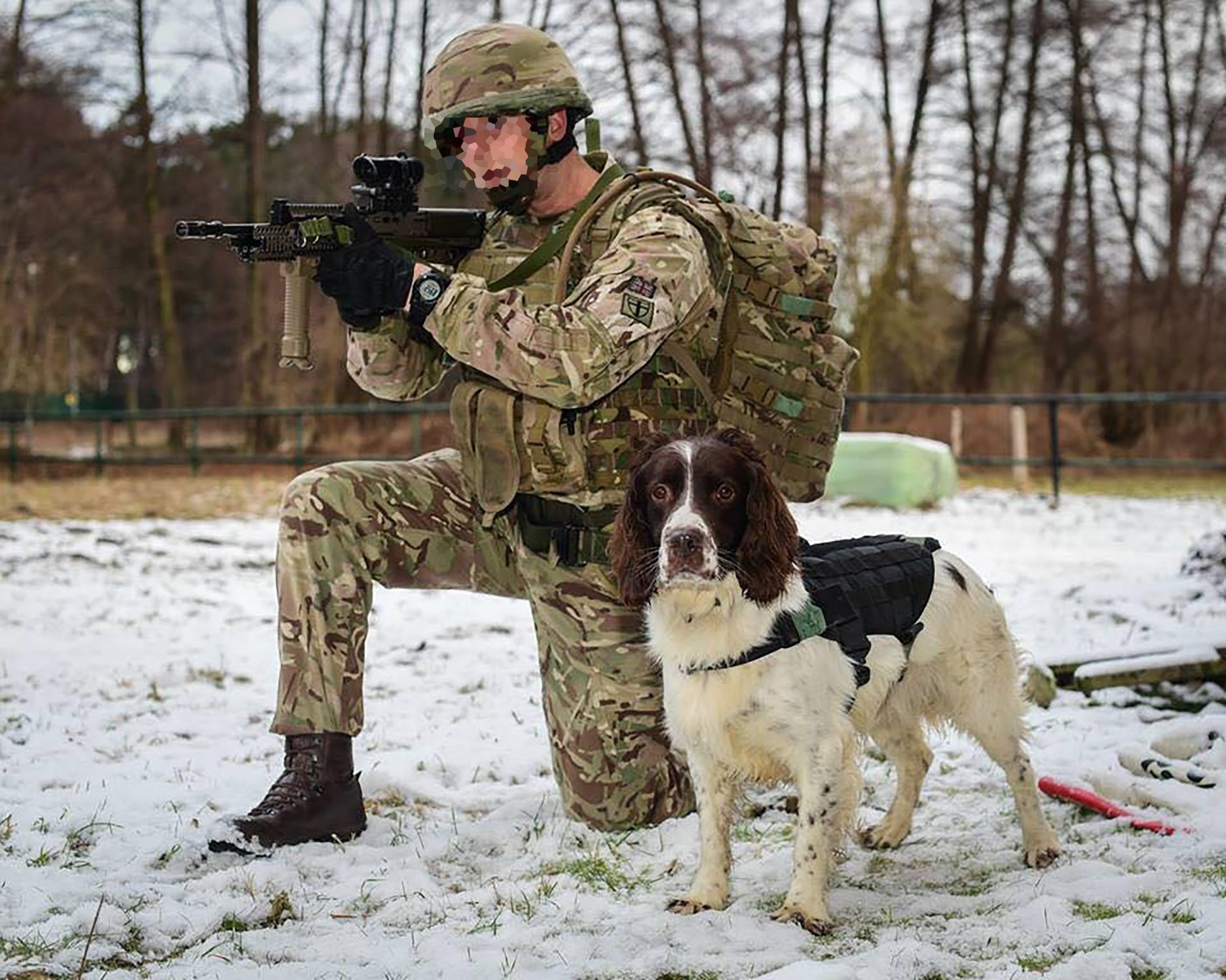 UKOM Special Operations K9 Harness