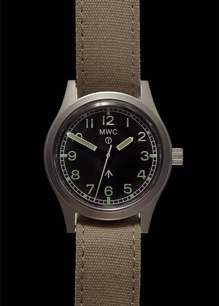 MWC 1940s to 1960s Pattern General Service Watch with 24 Jewel Automatic Movement