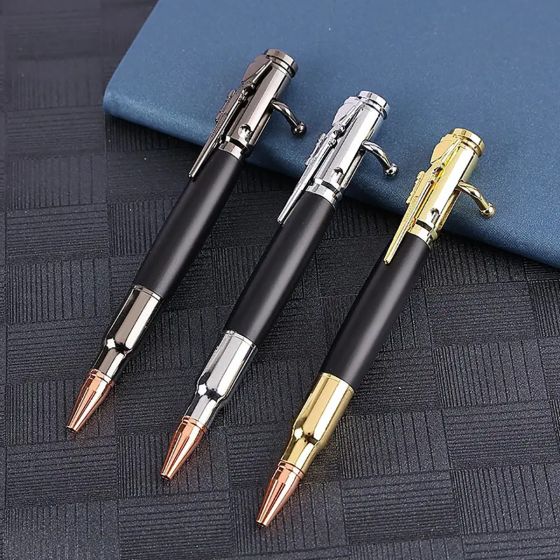 Rifle-Themed Bolt Action Metal Pen