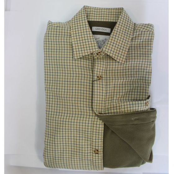 Grendon Fleece Lined Shirt by Bonart