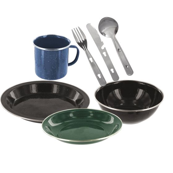 Enamel Eating Set 