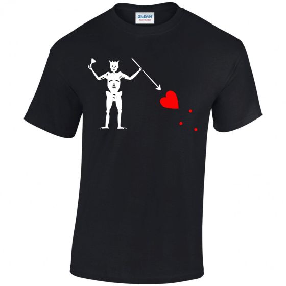 Blackbeard Pirate Flag T-Shirt