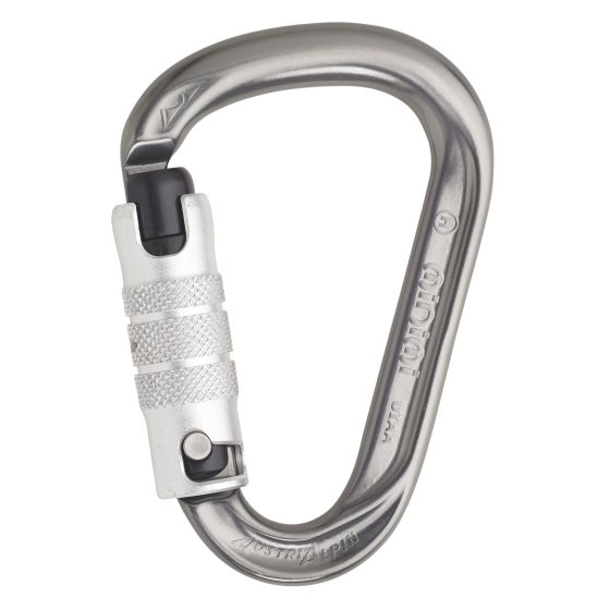 AustriAlpin HMS MINIMI 3 way autolock Grey Anodized Carabiner
