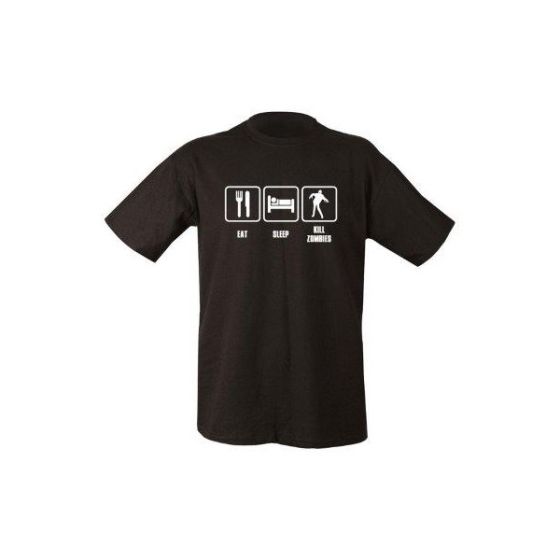 Eat, Sleep, Kill Zombies T-shirt 