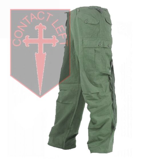 Highlander Rip-Stop M65 Cargo Pants (Combat Trousers) Green