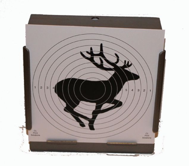 100 x STAG Targets 17cm x 17cm 