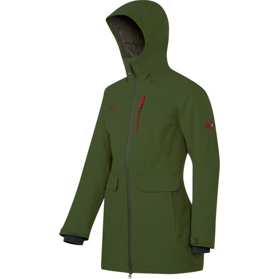 Mammut Womens Kira HS Parka Seaweed  Medium