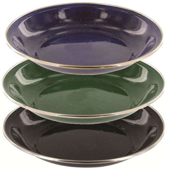 Deluxe Enamel Soup Plate 