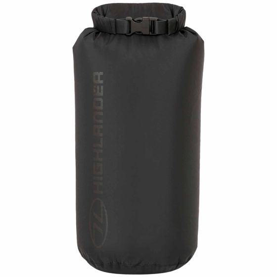 Highlander-Drysack-Pouch-8L-Black-Front-View