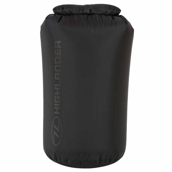 Highlander-Drysack-Pouch-80L-Black-Front-View