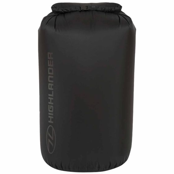 Highlander-Drysack-Pouch-140L-Black-Front-View