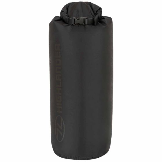 Highlander-Drysack-Pouch-25L-Black-Front-View
