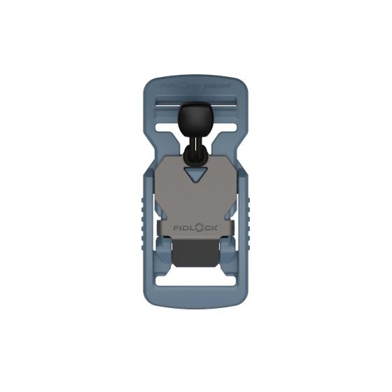recycled-blue-fidlock-v-buckle-top-view