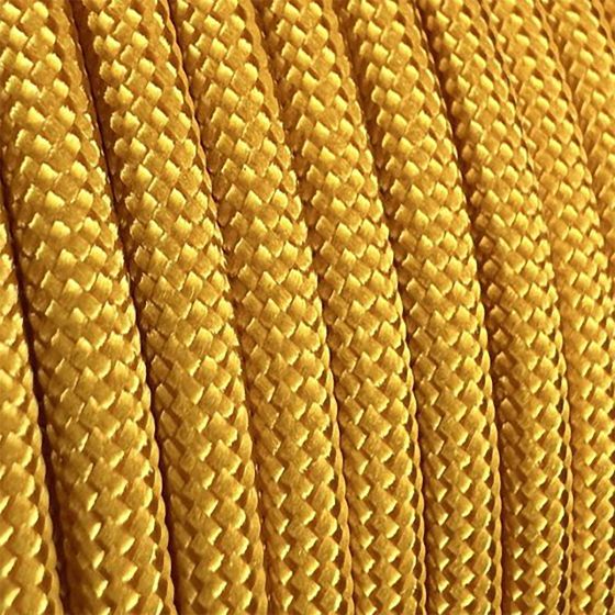 golden-paracord-close-up-view