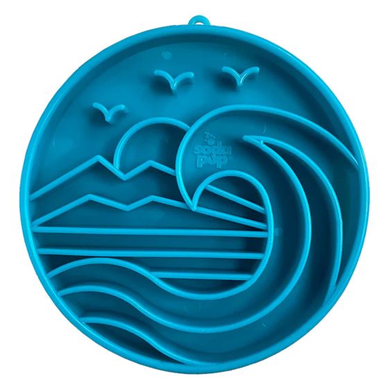 baja-design-ebowl-shallow-slow-feeder-bowl-with-blue-wave-baja-design-birds-eye-view