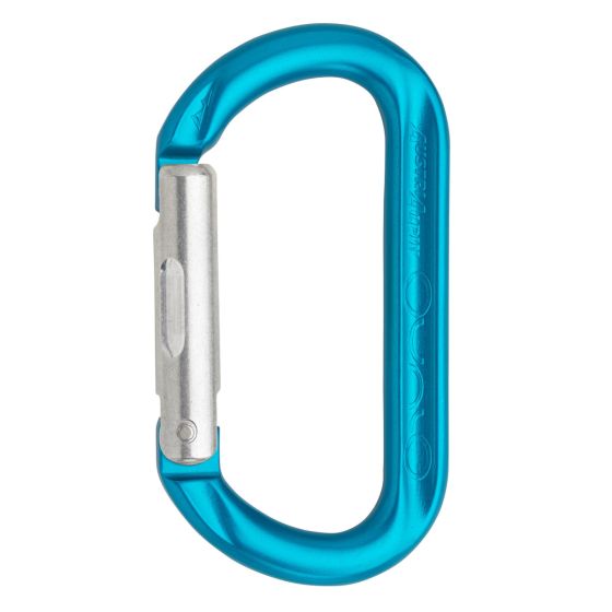 AustriAlpin OVALO Snapgate/Straight Gate Carabiner - Blue