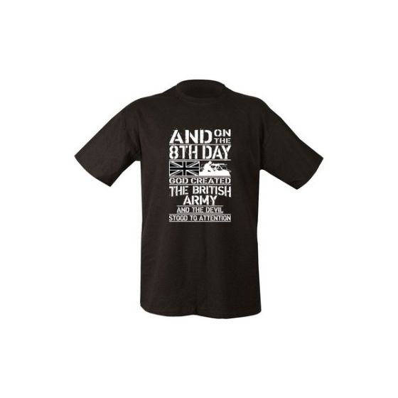 Mens 8th Day Military T-shirt 
