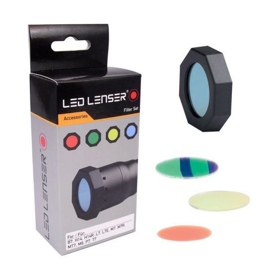 Filter Set with Roll Protection for P7 by Led Lenser