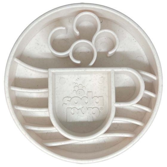 sodapup-java-white-enrichment-bowl-/-dog-bowl-view-from-the-top