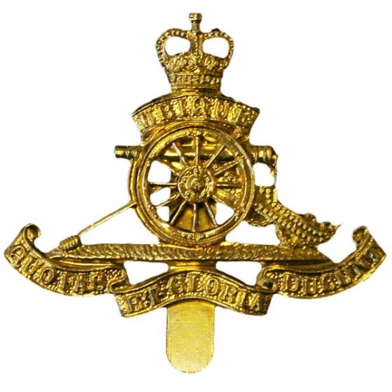 royal-artillery-brass-cap-badge