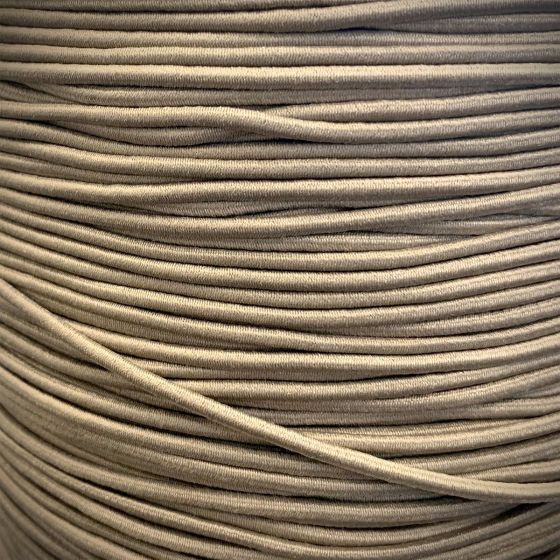 3/32" - 2.4mm shock cord Tan499