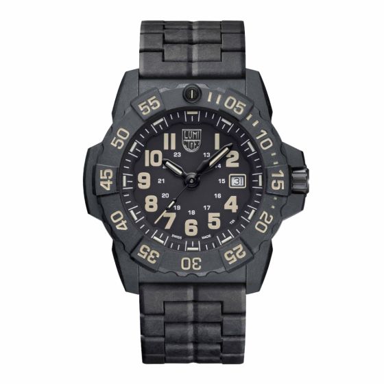 Luminox-Navy-Seal-Military-Dive-Watch-3500-Series-Black-Dial-Front-View