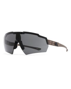 GATORZ-MILSPEC-BALLISTIC-BLASTSHEILD-TAN-WITH-BLACK-LOGO-ANGLED-FRONT-VIEW