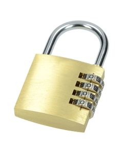  Highlander Four Digit Brass Padlock