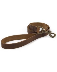 Dog Lead Heritage Leather 1.3m