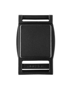 Black Fidlock V-BUCKLE 25mm + Pull Tab