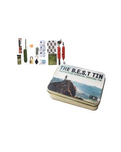 BCB Backpacker Essential Survival Tin B.E.S.T 