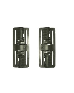 Pair of Olive Green ROC 80 - Rapid Open Connector closed