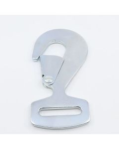 50mm Flat Snap Hook – 5000kg Breaking Strength | EN12195-2 Compliant