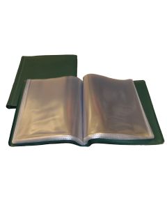 UKOM Green 40 page A5 Nyrex / Nirex Folder Document Holder