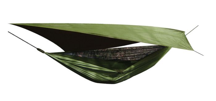 Nomad Hammock and Tarp Set includes Mosquito Net
