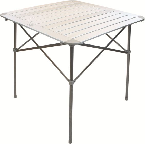 Highlander Aluminum Folding Slat Table 