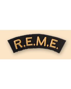 Royal Electrical and Mechanical Engineers Shoulder Titles (pair)