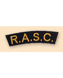 Royal Army Service Corps Shoulder Titles (pair)