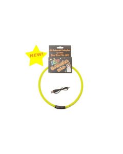 Collar Flashing LED Rechargeable USB by Animate