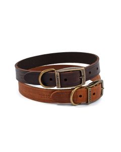 Heritage Leather Dog Collar